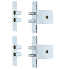 2 AXA 7488 veiligheids-pensloten (bijzet)