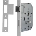 AXA dag-nachtslot klavier SL56 met Witte Voorplaat