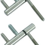 AXA Inboorpaumelle voor Stalen kozijnen staal vernikkeld