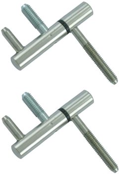 AXA Inboorpaumelle voor Stalen kozijnen staal vernikkeld