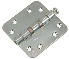 AXA Kogellagerscharnier 89x89x3 Verzinkt Ronde Hoeken