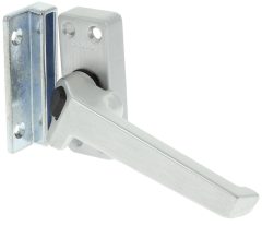 AXA Raamsluiting Met Nok en Drukknop Rechts Aluminium F1