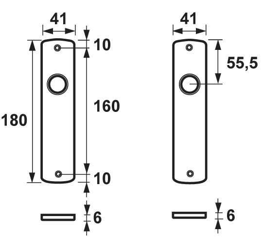 AXA Schilden Curve Blind Aluminium F1 - Afbeelding 2