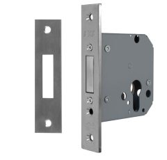 AXA Veiligheids insteekbijzetslot 7480 SKG2 Doornmaat 60