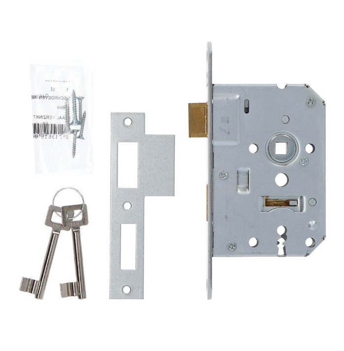 Nemef klavier SL56 insteekslot 1266/4 met witte voorplaat - Afbeelding 3