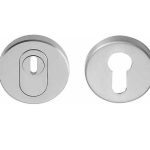 SKG3 Veiligheid-Rozet Met Kerntrekbeveiliging mat rvs