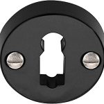 Sleutelplaatje Bakeliet Rond 38 mm