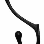 Hoed en Jashaak IJzer zwart 125 mm