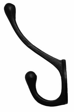 Hoed en Jashaak IJzer zwart 125 mm