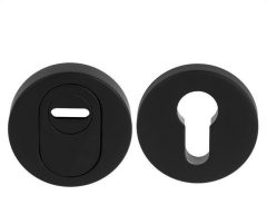 SKG3 Veiligheid-Rozet Met Kerntrekbeveiliging mat rvs/zwart