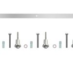 Intersteel Tussenrail 90 cm tbv schuifdeursysteem rvs