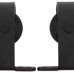 Intersteel Set van 2 rollers Recht tbv schuifdeursysteem incl. bevestiging mat zwart