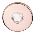 Beldrukker BASIC LB50 Rond PVD gepolijst Koper