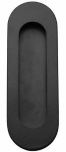 Schuifdeurkom BASIC LB41 rvs mat zwart