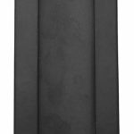 Schuifdeurkom BASIC LB41 rvs mat zwart