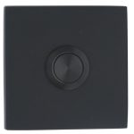 Beldrukker SQUARE LSQ50 mat zwart 50 mm