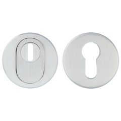 SKG3 Veiligheid-Rozet Met Kerntrekbeveiliging BASICS LBVEIL-KT mat rvs