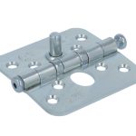 Kogellagerscharnier 76x76 mm ronde hoek SKG2