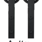 Set spaakwielen voor extra deur schuifrailsysteem 4753.000