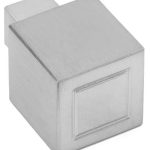 Meubelknop SQUARE JB20M mat rvs 20 mm