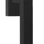 Draaikiepgarnituur SQUARE JB100DK Links mat zwart