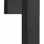 Draaikiepgarnituur SQUARE LSQIDK Links mat zwart