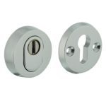 Intersteel SKG3 Veiligheid-rozet rond met kerntrekbeveiliging Aluminium F1