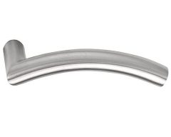 Enkele deurklink rechts BASIC LBIV-19-ZR zonder rozet mat rvs