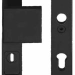 Veiligheidsbeslag PC92 met kerntrek beveiliging SQUARE LSQ60-28KT knop/kruk SKG3 zwart