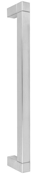 Set Deurgrepen SQUARE JB320 PA 300 mm mat rvs