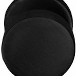 Voordeurknop BASICS LB503V Vast mat zwart