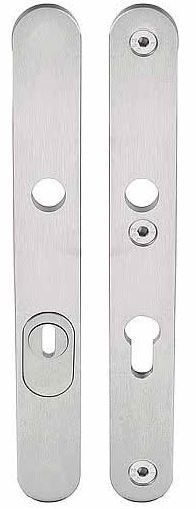 Veiligheidsbeslag PC72 met kerntrek beveiliging BASICS LBSM-28KT kruk/kruk SKG3 rvs