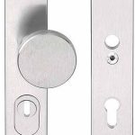 Veiligheidsbeslag PC92 met kerntrek beveiliging BASICS LB60-50KT knop/kruk SKG3 rvs