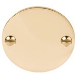 Blind Plaatje BOSCO LZBB50 messing Ongelakt