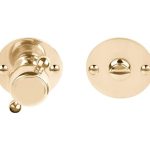 Toiletgarnituur BOSCO LZWC50B messing Ongelakt