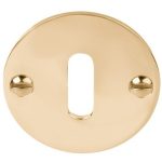 Sleutelplaatje BOSCO LZBN50 messing Ongelakt