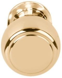 Knopkruk BOSCO LZ200PD op rozet messing Ongelakt