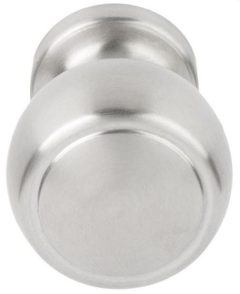 Voordeurknop BOSCO LZ200V Vast op Rozet rvs