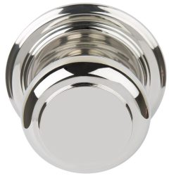 Voordeurknop BOSCO LZ201V Vast op Rozet gepolijst rvs