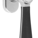 Draaikiepgarnituur BOSCO LZ100-DKO gepolijst rvs/mat zwart