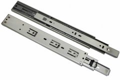 Paar ladegeleiders Push-to-open volledig uittrekbaar 60 cm