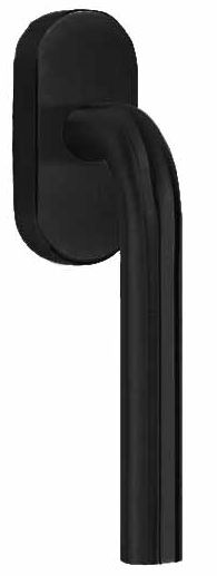 Draaikiepgarnituur BASIC LBIII-19DK-O mat zwart