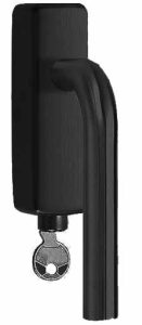 Draaikiepgarnituur BASIC LBIII-19DKLOCK-O mat zwart