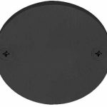 Blind Plaatje EDGY EGB50 mat zwart