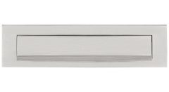 Briefplaat Met Klep mat rvs