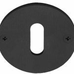 Sleutelplaatje EDGY EGBN50 mat zwart