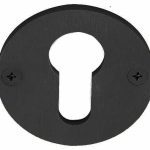 Cilinderplaatje EDGY EGBY50 mat zwart