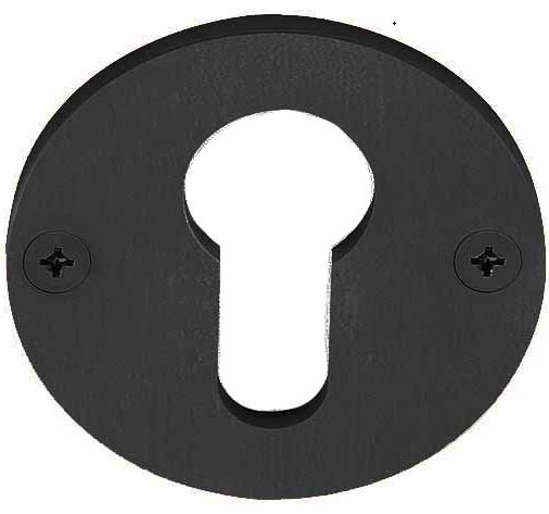 Cilinderplaatje EDGY EGBY50 mat zwart