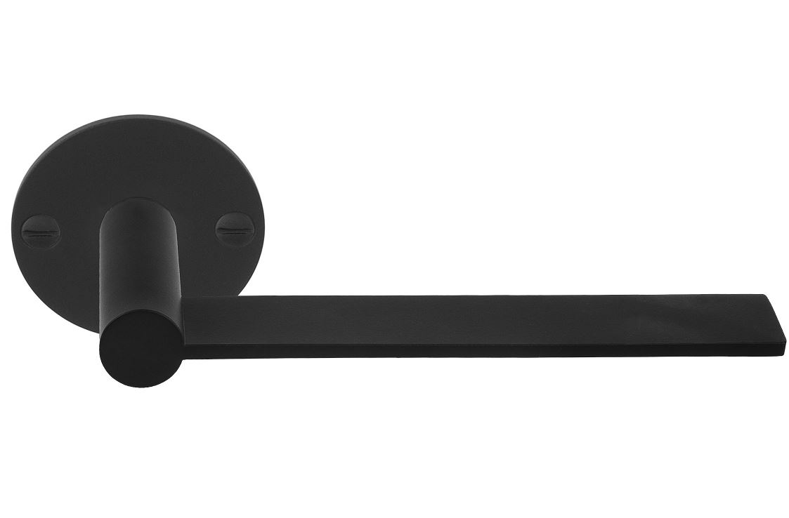 Deurklink EDGY EGR50 op rozet mat zwart