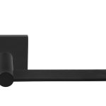 Deurklink EDGY EGQ50 op rozet mat zwart